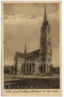 Łódź - Kościół Katedralny - 1948
