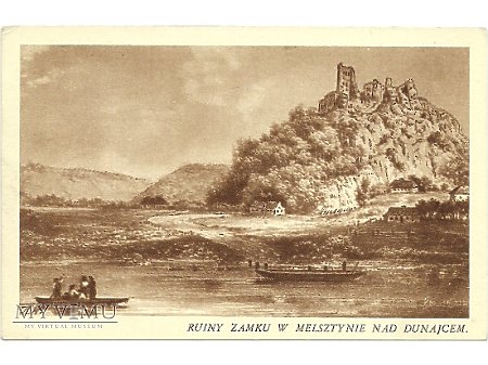 Ruiny zamku w Melsztynie nad Dunajcem