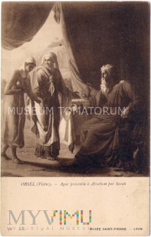 Orsel- Sara przedstawia Abrahamowi Hagar