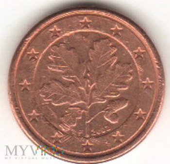 1 EURO CENT 2002 F