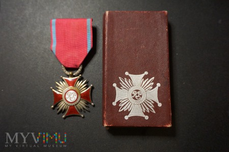 Duże zdjęcie Srebrny Krzyż Zasługi II RP wyk. Wiktor Gontarczyk