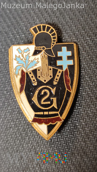 Odznaka 2 Pułku Inżnieryjnego Armii Francuskiej