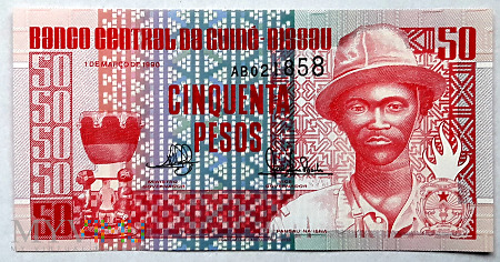 Gwinea Bissau 50 pesos 1990
