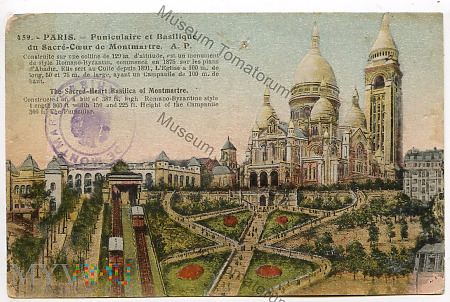 Paryż - Bazylika Sacré-Cœur - pocz. XX w.