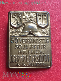 50-lecie straży pożarnej w Oberfriedersdorf