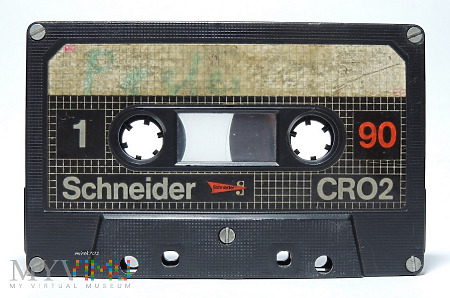 Duże zdjęcie Schneider CRO2 60 kaseta magnetofonowa