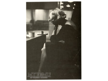 Duże zdjęcie Marlene Dietrich RED 1952 i piękne nogi anioła