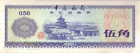 Chiny - 50 fenów (1979)