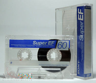 Sony Super EF 60 kaseta magnetofonowa