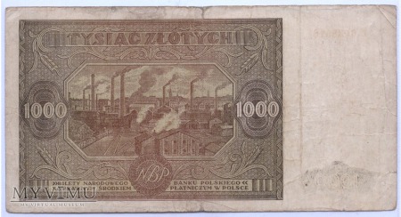1000 złotych - 1946.