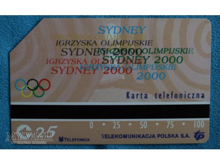 Igrzyska Olimpijskie Sydney 2000 1