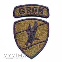 Jednostka Specjalneja GROM - emblemat polowy