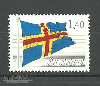 Duże zdjęcie Ålands flagga