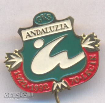GKS Andaluzja odznaka 70 lecie klubu