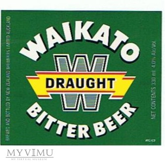 lion breweries - waikato draught bitter beer