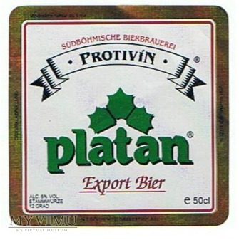 platan export bier