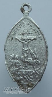 Św. Alfons i Chrystus na krzyżu