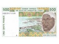 Wyb. Kości Słoniowej (CFA) - 500 franków (2002)