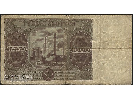 1000 zł 1947