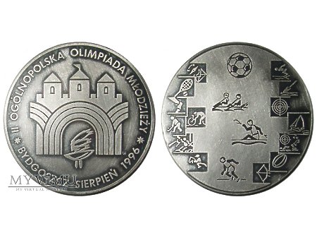 II Ogólnopolska Olimpiada Młodzieży medal 1996