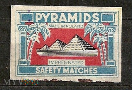 Pyramids Safety Matches
