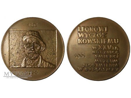 25-lecie śmierci Leona Wyczółkowskiego medal 1961