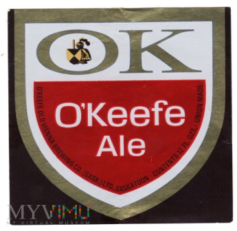 OK O'Keefe Ale