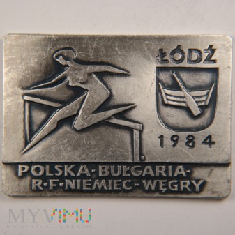 Duże zdjęcie 1984 - Czwórmecz Polska Bułgaria RFN Węgry