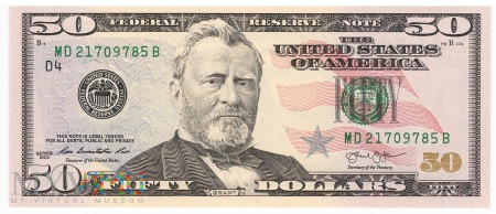 Stany Zjednoczone - 50 dolarów (2013)
