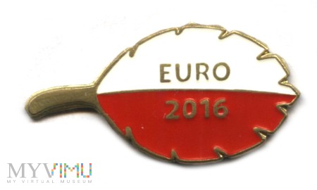 odznaka listek - Polska - EURO 2016