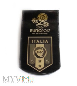 Duże zdjęcie odznaka Włochy - EURO 2012 (seria nieoficjalna)