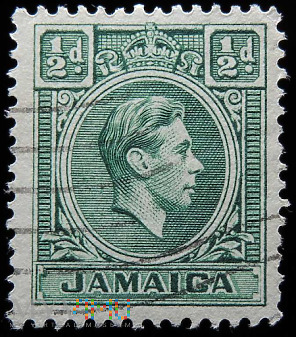 Jamajka 1/2d Jerzy VI