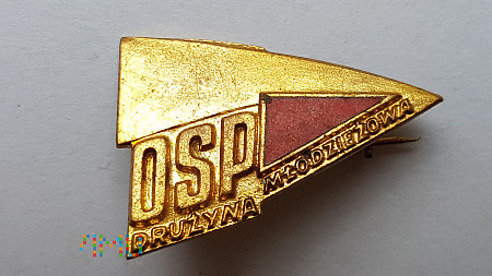 Odznaka Młodzieżowej Drużyny OSP - złota