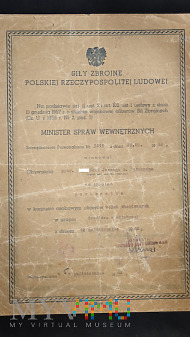 Mianowanie na Porucznika Wojska Polskiego - 1962r.