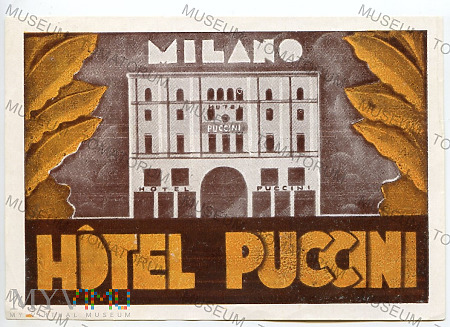 Duże zdjęcie Włochy - Milano - Hotel "Puccini"