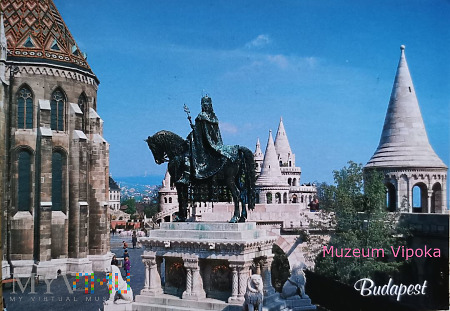Budapeszt - konny pomnik króla Stefana I (2023)