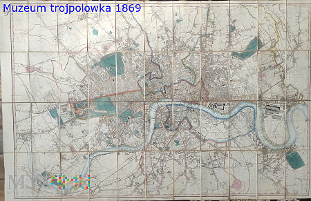 Plan Londynu z 1846 roku