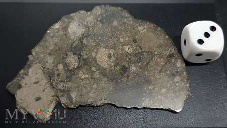 19. Ahondryt Eukryt Melt Brekcja- 25,5 g