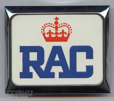 Duże zdjęcie Logo - "RAC" Wielka Brytania
