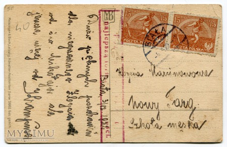 1922 Święty Mikołaj Meissner & Buch Nowy Targ