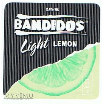 laško - bandidos light lemon