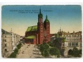 Kraków - Rynek - Kościół Mariacki - 1927a