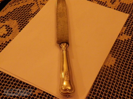 Herb Ślepowron- nóż wielki
