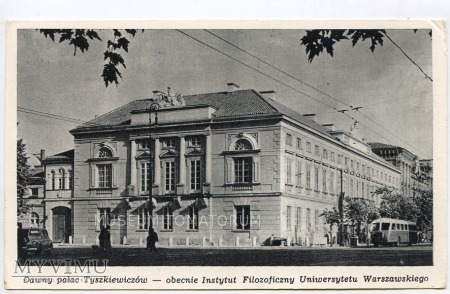W-wa - Krakowskie Przed.- Pałac Tyszkiewiczów 1960