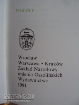 O kawalerii polskiej XX wieku - 1991