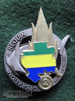 Duże zdjęcie Odznaka Opération « REQUIN », 1990.