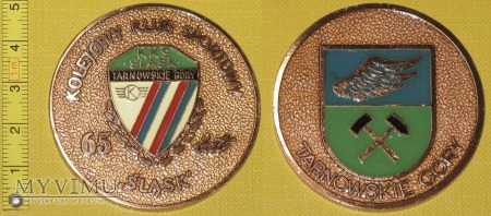 Medal kolejowy - sportowy KKS Śląsk Tarnowskie G.