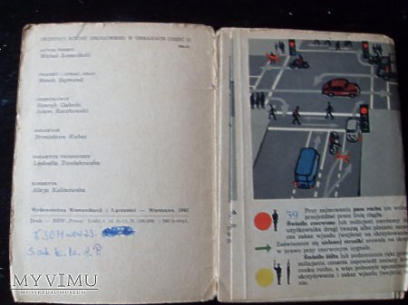 Duże zdjęcie Znaki drogowe(...)wraz z zasadami ruchu-1962r.