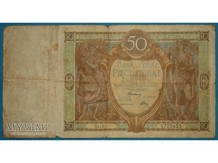 Duże zdjęcie 50 złotych 1929