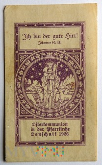 Osterkommunion Lonschnik 1926